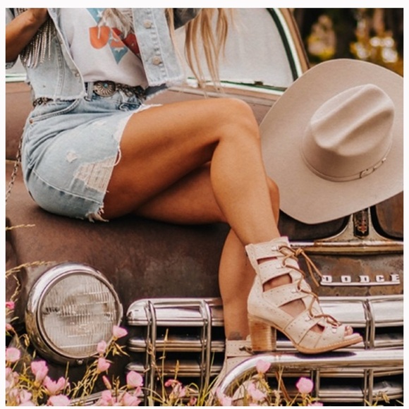 Freebird Brandy Pink Croc Multi size 9, worn once - Picture 8 of 8